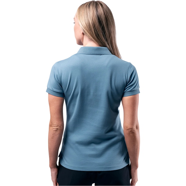 Zhik Womens Pima Cotton Polo POL-0170-W-PBL - Provincial Blue